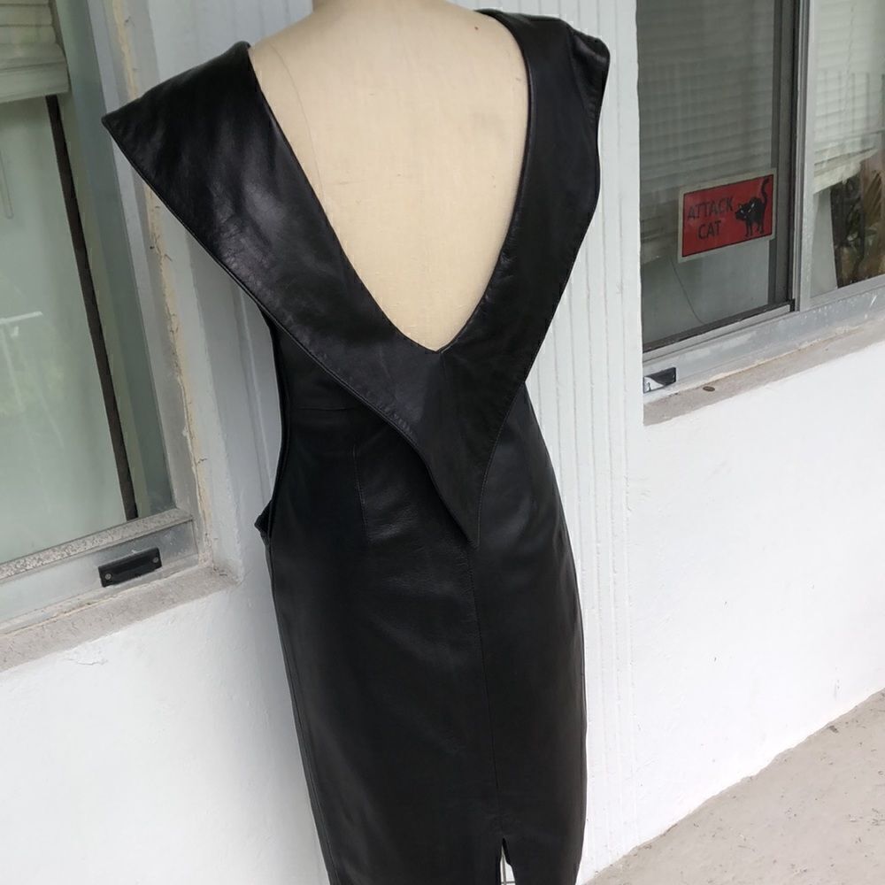 Divasta Leather dress - Picture 4 of 7